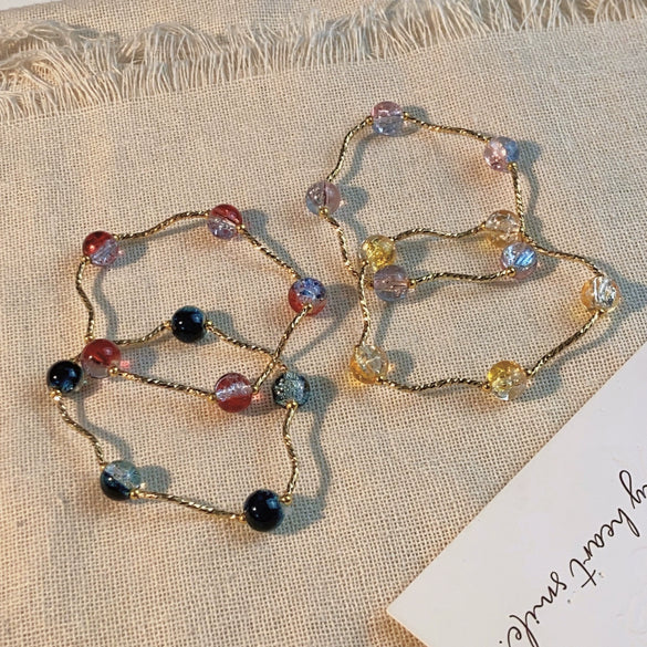 Bracelet Resin Geometric Polished