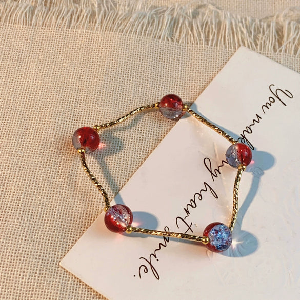 Bracelet Resin Geometric Polished