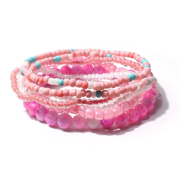 Bracelet Rice Beads Geometric Style For Women