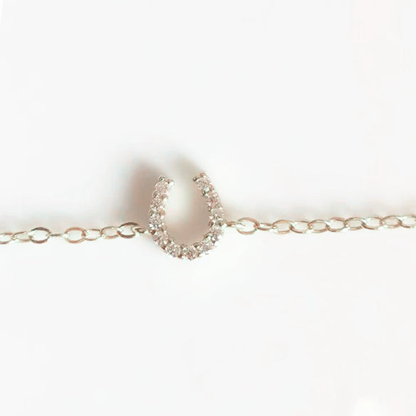 Bracelet S925 Sterling Silver Goldplated Ushaped With Letters Numbers Text For Female