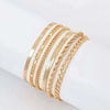 Bracelet Set Zinc Alloy Heart Geometric Animal Zodiac Diamond Women's Jewelry