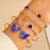Bracelet Set Zinc Alloy Heart Geometric Animal Zodiac Diamond Women's Jewelry