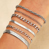 Bracelet Set Zinc Alloy Heart Geometric Animal Zodiac Diamond Women's Jewelry