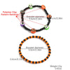 Bracelet Set Zinc Alloy Punk Festival Element Geometric Electroplating Orange Pumpkin Skull Pendant