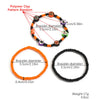 Bracelet Set Zinc Alloy Punk Festival Element Geometric Electroplating Orange Pumpkin Skull Pendant