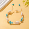 Bracelet Shell Imitation Pearl Gravel Handmade Beads Women's Natural Style