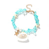 Bracelet Shell Imitation Pearl Gravel Handmade Beads Women's Natural Style