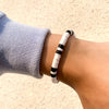 Bracelet Soft Pottery Geometric Bohemian Style Men's