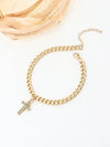 Bracelet Stainless Steel Alloy Unisex Electroplated Geometric Star Minimalist Style