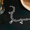 Bracelet Stainless Steel Alloy Unisex Electroplated Geometric Star Minimalist Style
