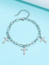 Bracelet Stainless Steel Alloy Unisex Electroplated Geometric Star Minimalist Style
