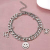 Bracelet Stainless Steel Alloy Unisex Electroplated Geometric Star Minimalist Style