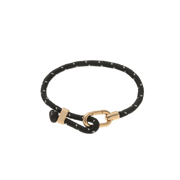 Bracelet Stainless Steel Color Braided Rope Heart Shape Geometric Electroplating Unisex