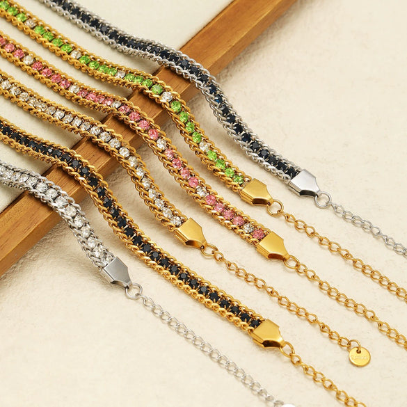 Bracelet Stainless Steel Electroplating Unisex