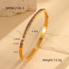 Bracelet Stainless Steel Geometric Diamond Electroplating Women's Jewelry