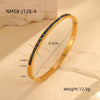 Bracelet Stainless Steel Geometric Diamond Electroplating Women's Jewelry
