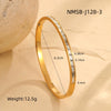 Bracelet Stainless Steel Geometric Diamond Electroplating Women's Jewelry