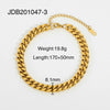 Bracelet Stainless Steel Geometric Electroplated For Women