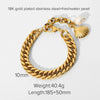 Bracelet Stainless Steel Geometric Electroplated For Women