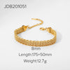 Bracelet Stainless Steel Geometric Electroplated For Women