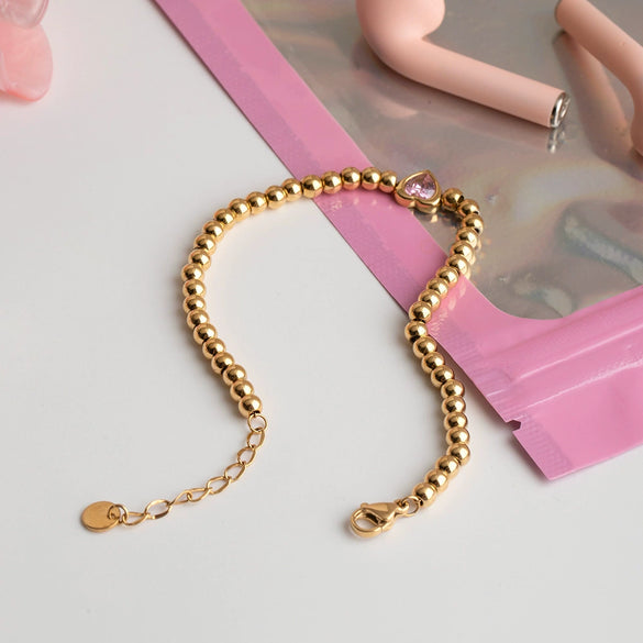 Bracelet Stainless Steel Geometric Electroplating Women's Jewelry