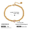 Bracelet Stainless Steel Geometric Electroplating Women's Jewelry