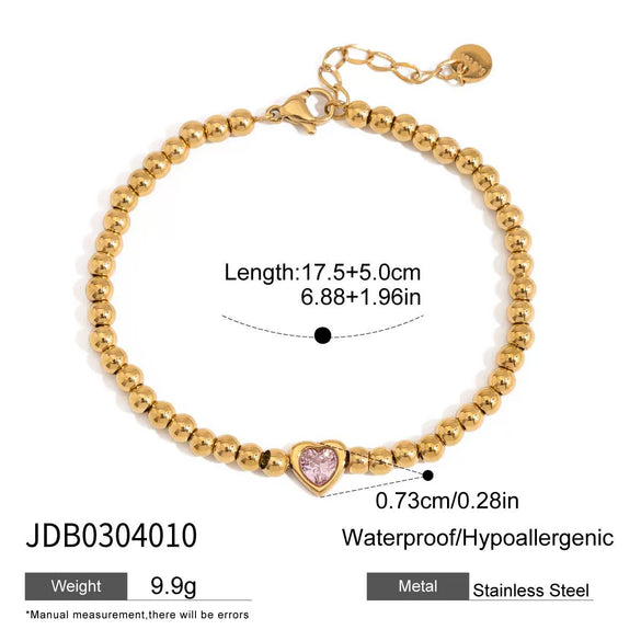 Bracelet Stainless Steel Geometric Electroplating Women's Jewelry