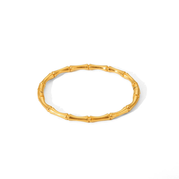 Bracelet Stainless Steel Geometric Electroplating