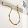 Bracelet Stainless Steel Geometric Electroplating