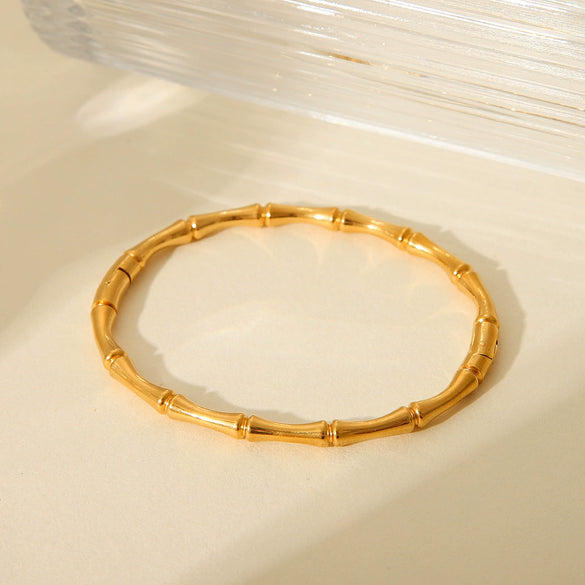 Bracelet Stainless Steel Geometric Electroplating