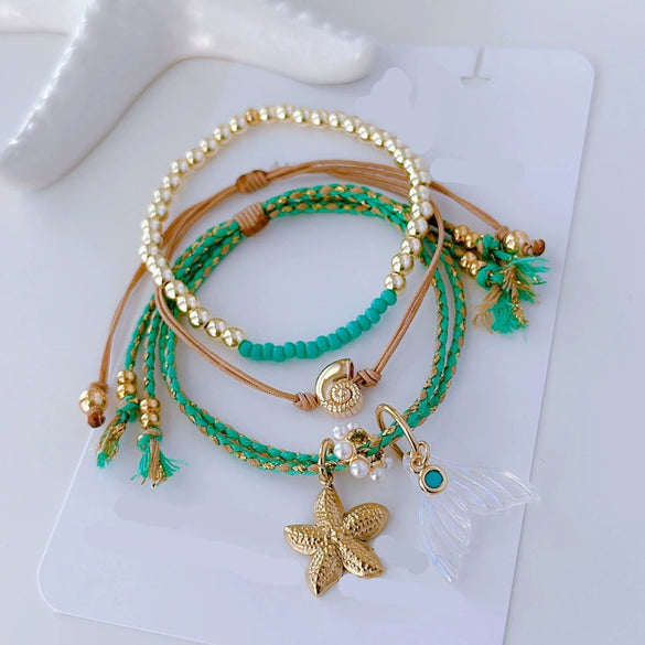 Bracelet Stainless Steel Geometric Light Luxury Electroplating