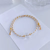 Bracelet Stainless Steel Geometric Light Luxury Electroplating