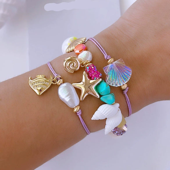 Bracelet Stainless Steel Geometric Light Luxury Electroplating