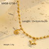 Bracelet Stainless Steel Geometric Pattern Electroplated Women's Fashion Marine Style Stacked