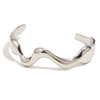 Bracelet Stainless Steel Geometric Simple Electroplated 18K Gold Cast Wave