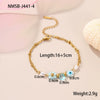Bracelet Stainless Steel Geometric Style Electroplating For Women