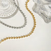 Bracelet Stainless Steel Geometric Woven Hollow Love Electroplated