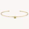 Bracelet Stainless Steel Inlaid Zircon Electroplating Literary Ins Style Geometric