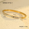 Bracelet Stainless Steel 18K Geometric Electroplated Fashion For Women