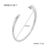 Bracelet Stainless Steel 18K Gold Electroplated Geometric Style For Women