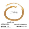 Bracelet Stainless Steel 18K Gold Geometric Electroplating Simple Style