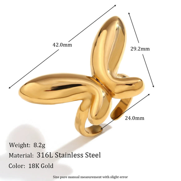 Bracelet Stainless Steel 18K Gold Plated Geometric Animal Zodiac Electroplated For Women