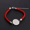 Bracelet Stainless Steel Leather Star Asexuality Diy Handmade Accessories