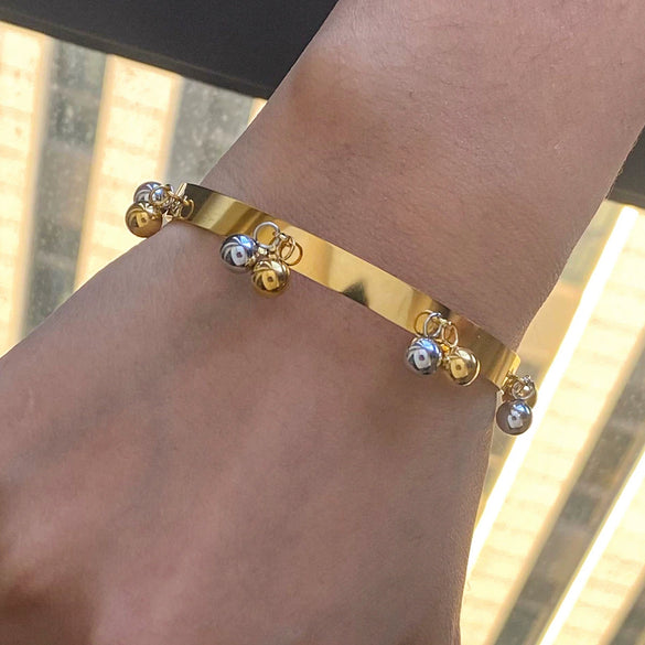 Bracelet Stainless Steel Light Luxury Geometric Electroplated Hand Jewelry