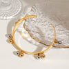 Bracelet Stainless Steel Light Luxury Geometric Electroplated Hand Jewelry