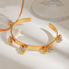 Bracelet Stainless Steel Light Luxury Geometric Electroplated Hand Jewelry