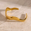 Bracelet Stainless Steel Simple Irregular Geometric Electroplating Fashion