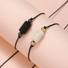 Bracelet Stone Geometric Handmade Couple