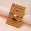 Bracelet Stone Geometric Handmade Couple