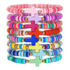 Bracelet Suit Rice Beads Acrylic Geometric Handmade